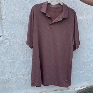 Men’s striped polo